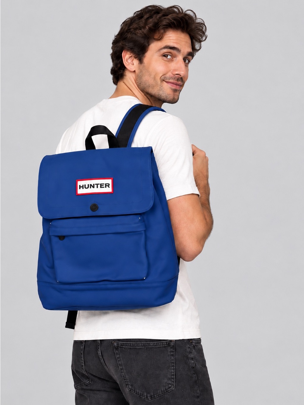 Hunter x Target 20th Anniversary Royal Blue Backpack Multiple Pockets